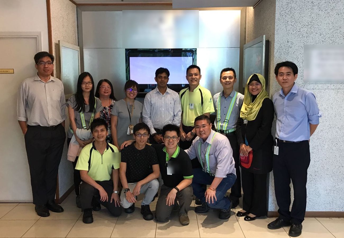 Leadership training group in Singapore